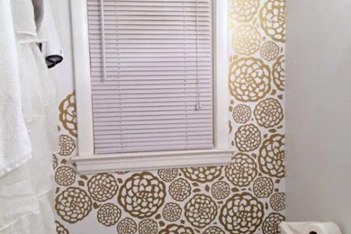 Faux Wallpaper Progress 767x1024.jpg