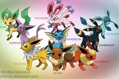 Eeveelution Wallpapers [B] By Clowcardruler On DeviantArt