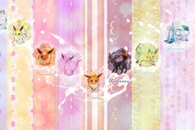 Eeveelutions Wallpapers By Mintshadow2 On DeviantArt