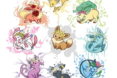 Gallery For   Eeveelution Wallpapers Ipad