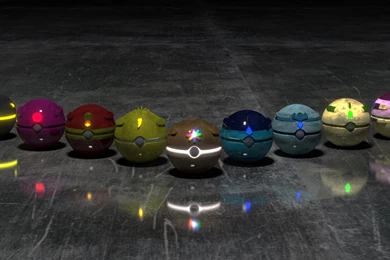 Eeveelution Pokeballs By Alewism On DeviantArt