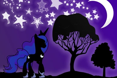 Luna's Night Walk: MLP Wallpapers By MikaMckeena On DeviantArt