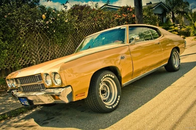 1970 Chevrolet Chevelle SS Wallpapers For iPhone 4
