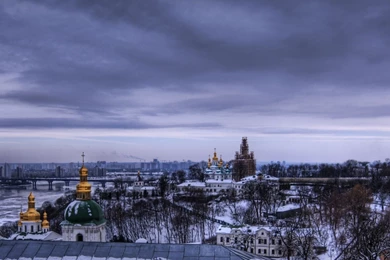 City Winter Mac Wallpapers Download