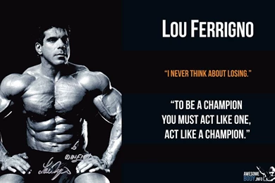 Lou Ferrigno HD Poster