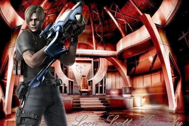 Leon In Resident Evil 4 By XxCherokeeRosexX On DeviantArt
