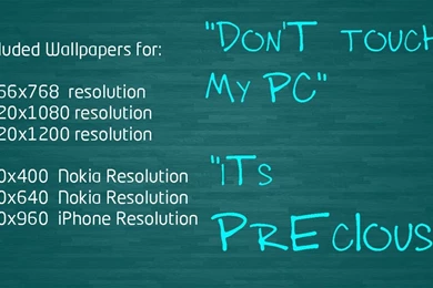 Don't Touch My PC By CompBomb On DeviantArt