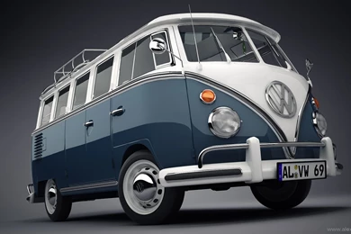 VW Bus Studio Wallpapers