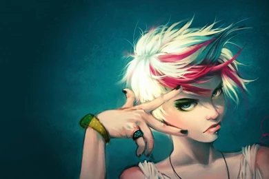 1680x1050 Girl Art Wallpapers