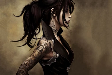 Tattoo Girl Art Wallpapers