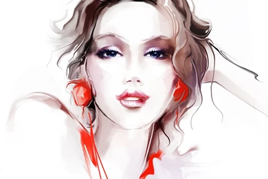 Girl Portrait Art HD Wallpapers   FreeWallsUp