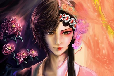 Half Boy Girl Art Wallpapers