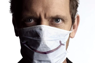 Download Wallpapers Dr. House Is A Medical Mask (1600 X 900 ...