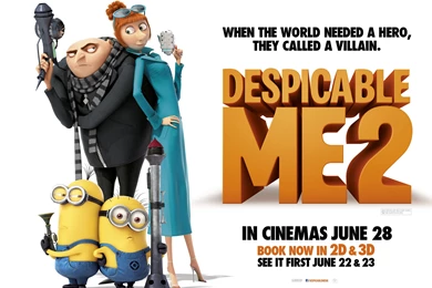 2953x2229px Despicable Me 2 Movie Watch In Theatre