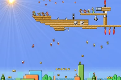 Super Mario Themes, Wallpaper, And Backgrounds Super Mario Luigi