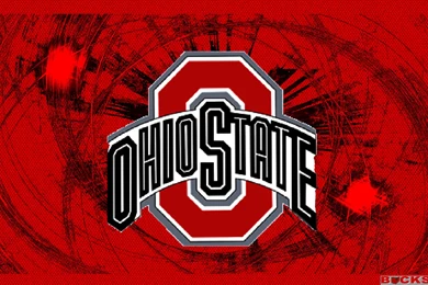 RED BLOCK O OHIO STATE   Ohio State University Basketball ...