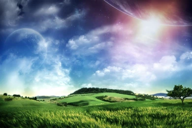 Extraterrestrial Landscape Wallpapers
