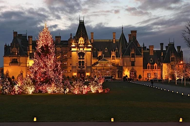 Biltmore Decked For Christmas Wallpapers   (