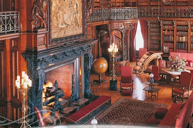Biltmore House Library HD Desktop Wallpapers : Widescreen : High ...