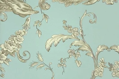 Biltmore Wallpapers An Elegant Toile Wallpapers In A Golden Yellow ...