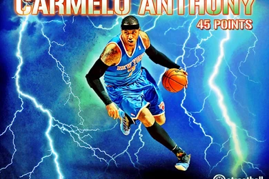 Carmelo Anthony 45 Points Wallpapers   Streetball