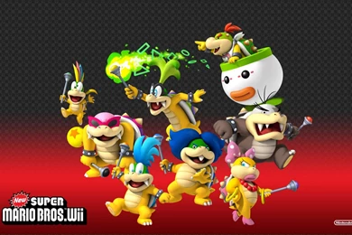 New Super Mario Bros. WII Wallpapers