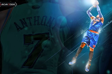 Carmelo Anthony Fadeaway Knicks Wallpapers   Streetball