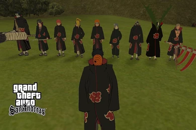 Akatsuki Loadscreen   Gta San Andreas Wallpapers (36115474)   Fanpop