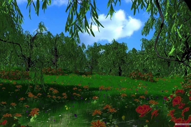 Free Wallpapers   Free Nature Wallpapers   3D Landscape Desktop 1 ...
