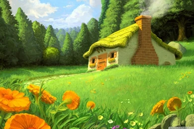 Fantasy Landscape HD Desktop Wallpapers : High Definition ...