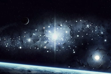 Moon And Stars   2880 X 1800 Retina Display Wallpapers