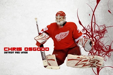 Hockey Chris Osgood Detroit Red Wings Wallpapers