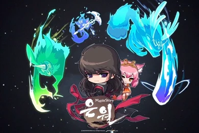 MAPLESTORY Mmo Online Rpg Scrolling Fantasy 2 d Family Maple Story ...