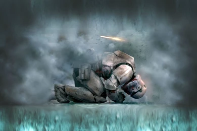 Edited The R/pics Post Of The Downed Stormtrooper Into A Wallpapers ...