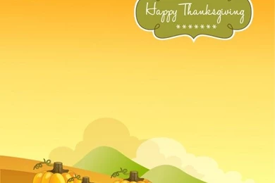 Thanksgiving Backgrounds With Pumpkin Vector