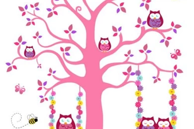 Gallery For   Cute Pink Owl Wallpapers