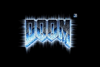 Doom 3 Ice Logo Wallpapers