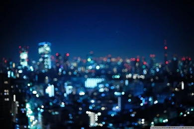 Tokyo, Japan   Bokeh City HD Desktop Wallpapers : High Definition ...