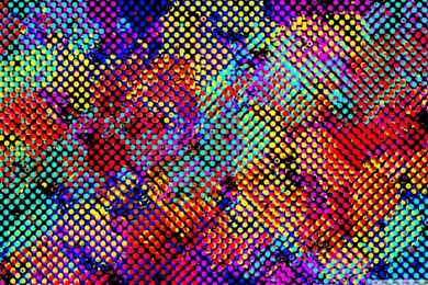 Colorful Dots HD Desktop Wallpapers : Widescreen : High Definition ...