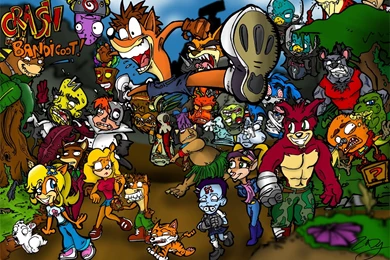 DeviantArt: More Like Evil Crash Bandicoot By Yark Wark