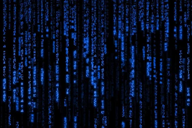 24073) Blue Matrix Backgrounds HD Wallpapers WalOps.com