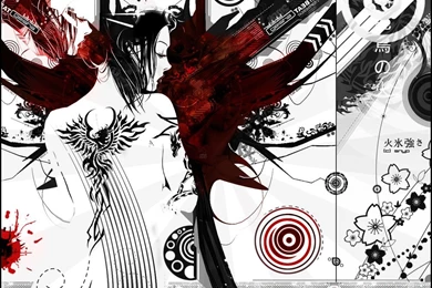 Wallpapers   Geisha By Snyp   Customize.org