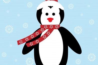 Christmas Penguin Backgrounds Free Stock Photo   Public Domain Pictures