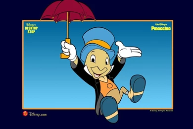 Pinocchio Jiminy Cricket Wallpapers   Pinocchio Wallpapers (6370873 ...