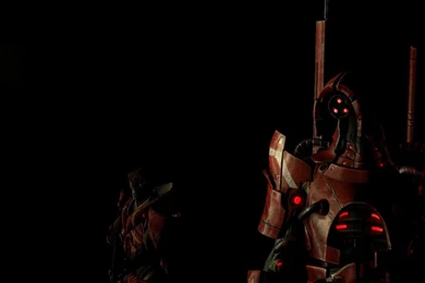 DeviantArt: More Like Javik And Geth Prime Wallpapers By Extondude