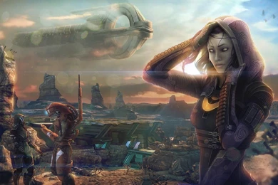 Download 1920x1080 HD Wallpapers Mass Effect Geth Quarian Homeworld ...