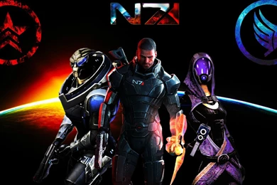 Just Made This Wallpaper. Though You Guys Might Like It. : Masseffect