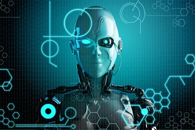 Computer Robot Backgrounds