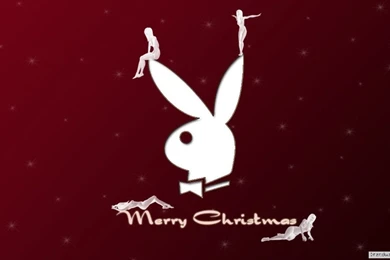 Download Best Playboy Logo Merry Christmas Wallpapers