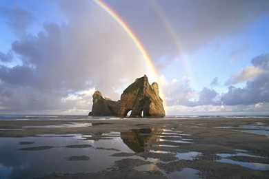 1280x1024 Coastal Rainbow Desktop PC And Mac Wallpapers